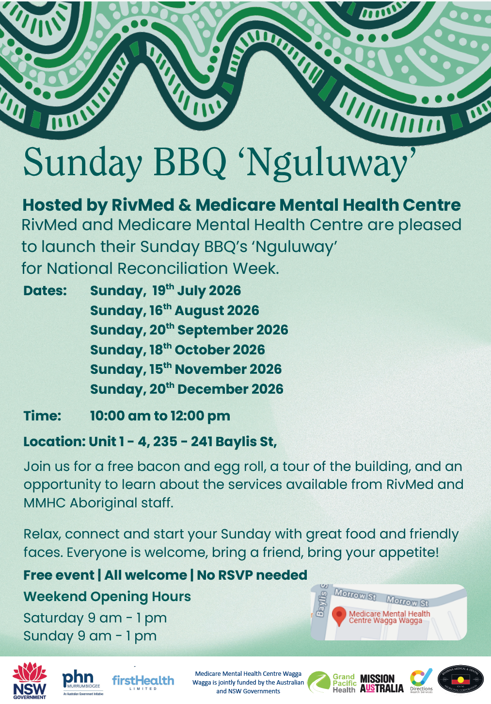 Flyer: Sunday BBQ Nguluway