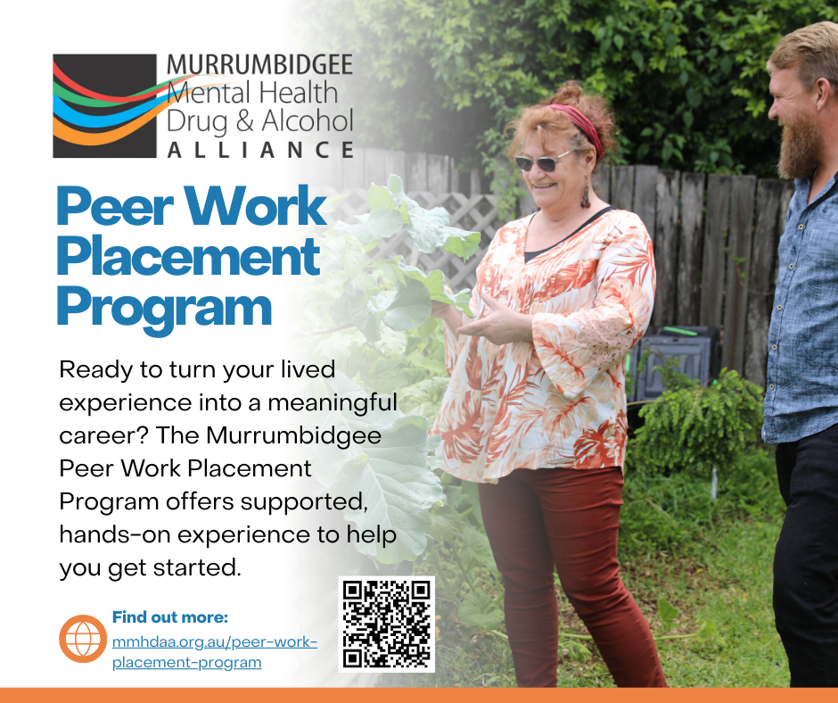 Murrumbidgee Peer Work Placement Program Now Open for Student ...